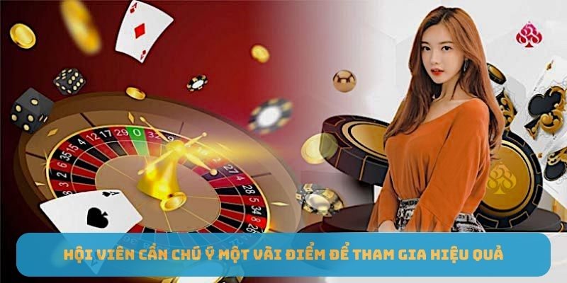 Hội viên cần chú ý một vài điểm để tham gia hiệu quả